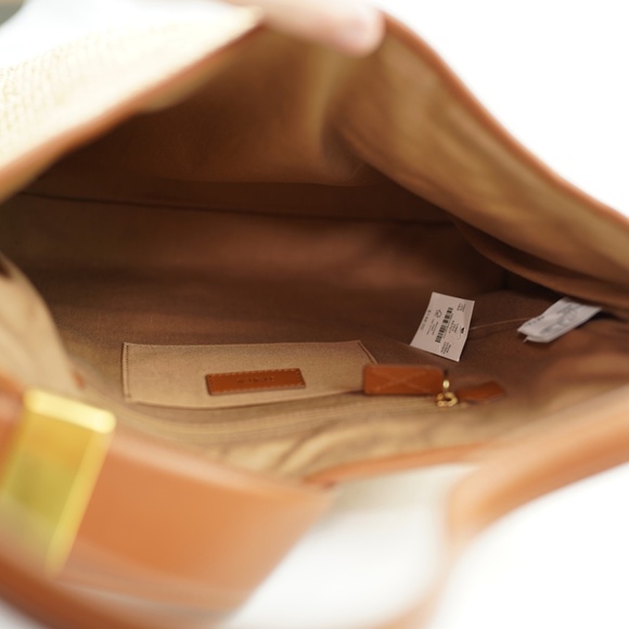 JCREW Berkeley Shoulder Bag in Handknotted Straw $148 EE7217 - Picture 8 of 8